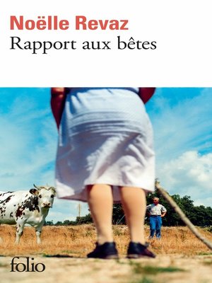 cover image of Rapport aux bêtes